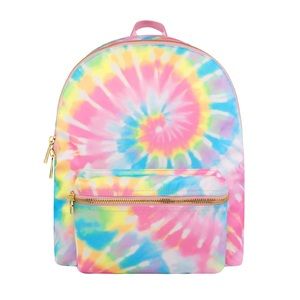 NWT Stoney Clover Lane Pastel Tie Dye Classic Backpack